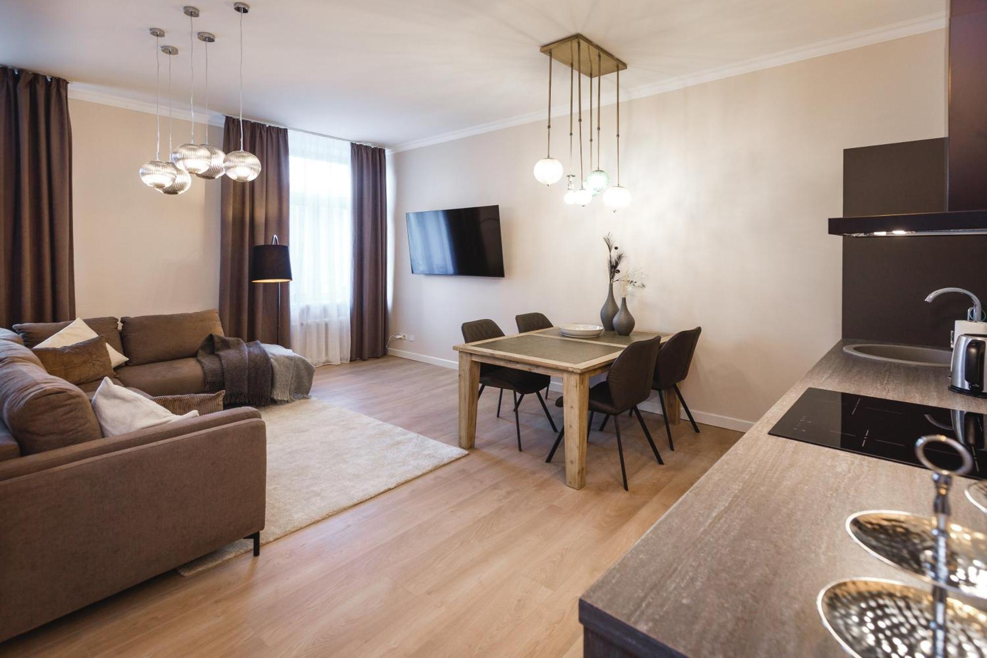 Bearsleys Downtown Apartments รีกา ภายนอก รูปภาพ