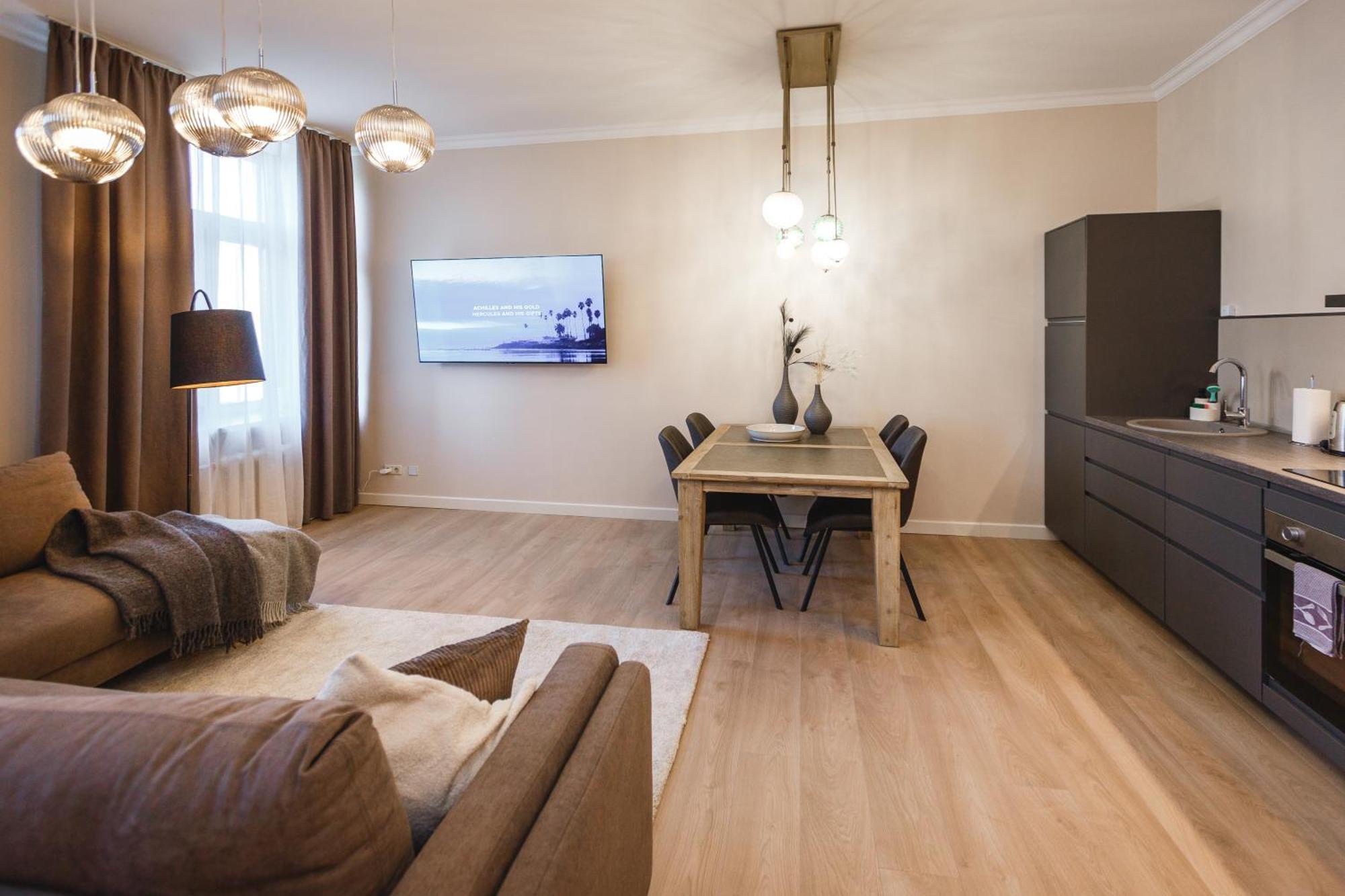 Bearsleys Downtown Apartments รีกา ภายนอก รูปภาพ